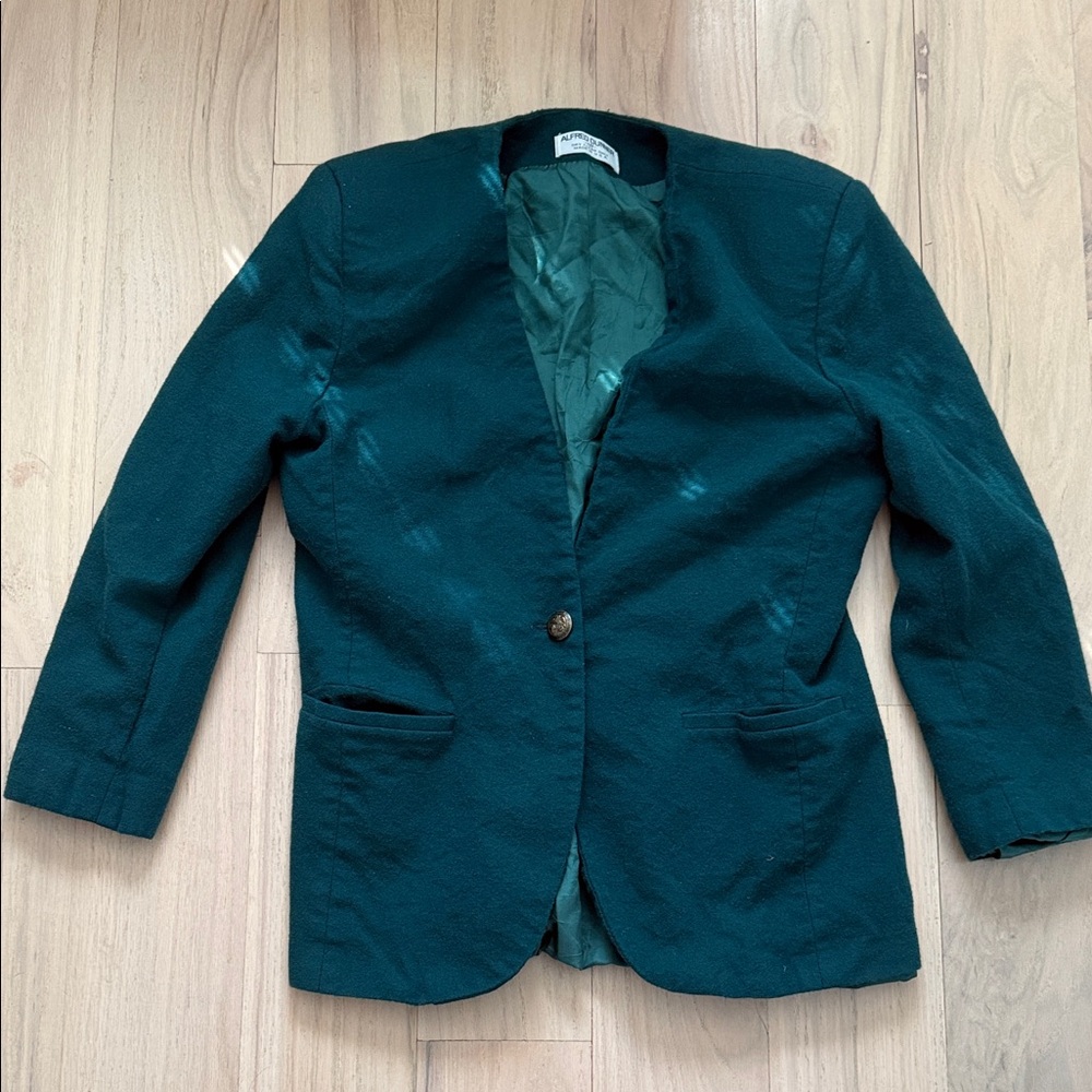 Alfred Dunner Green Women's Blazer